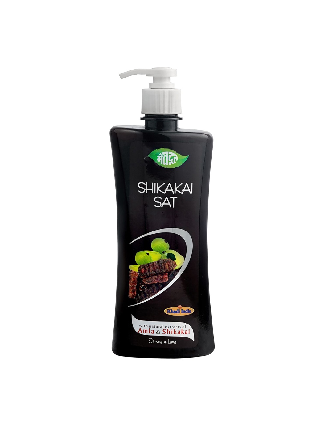 

MEGHDOOT Women's Ayurvedic Shikakai Shampoo With Amla 500ml, Black