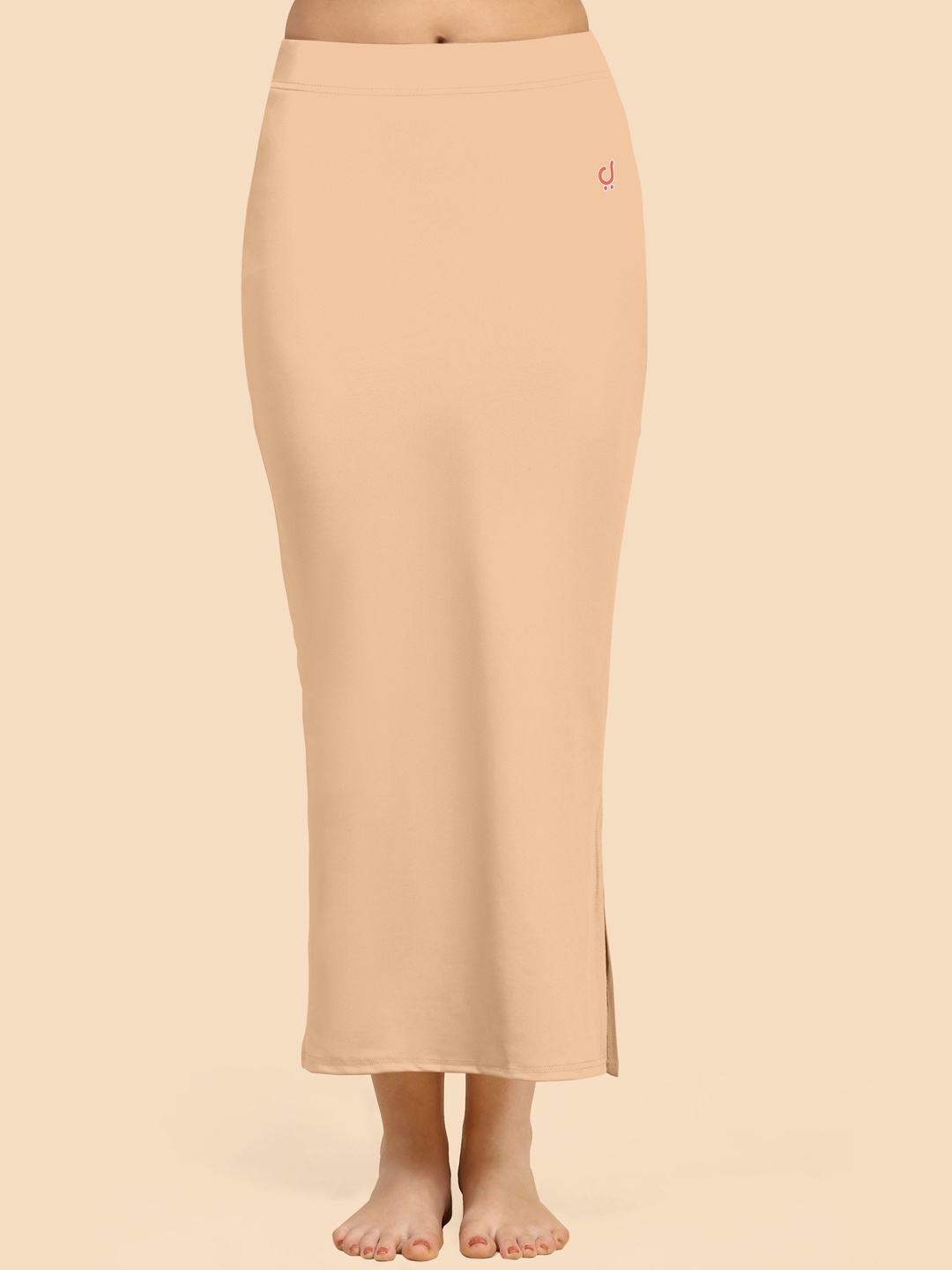 

Trendmalls High Rise Mermaid-Fit Shapewear Petticoat, Peach