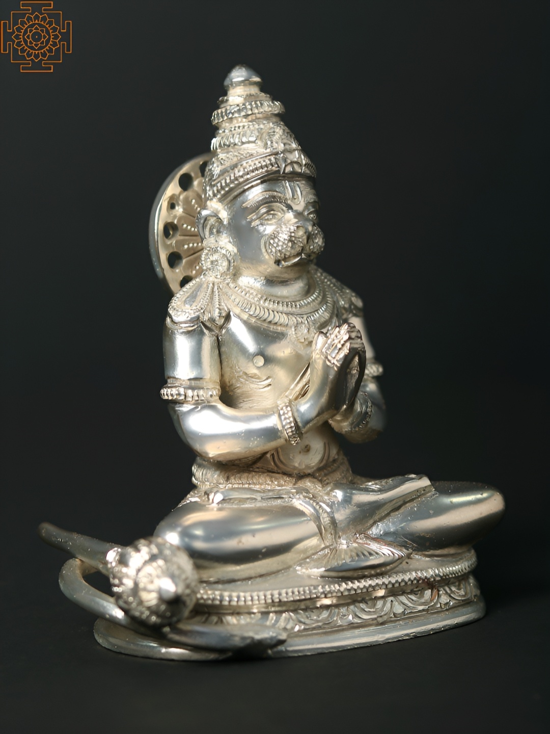 

Exotic India Silver-Toned Religious Idol Showpiece