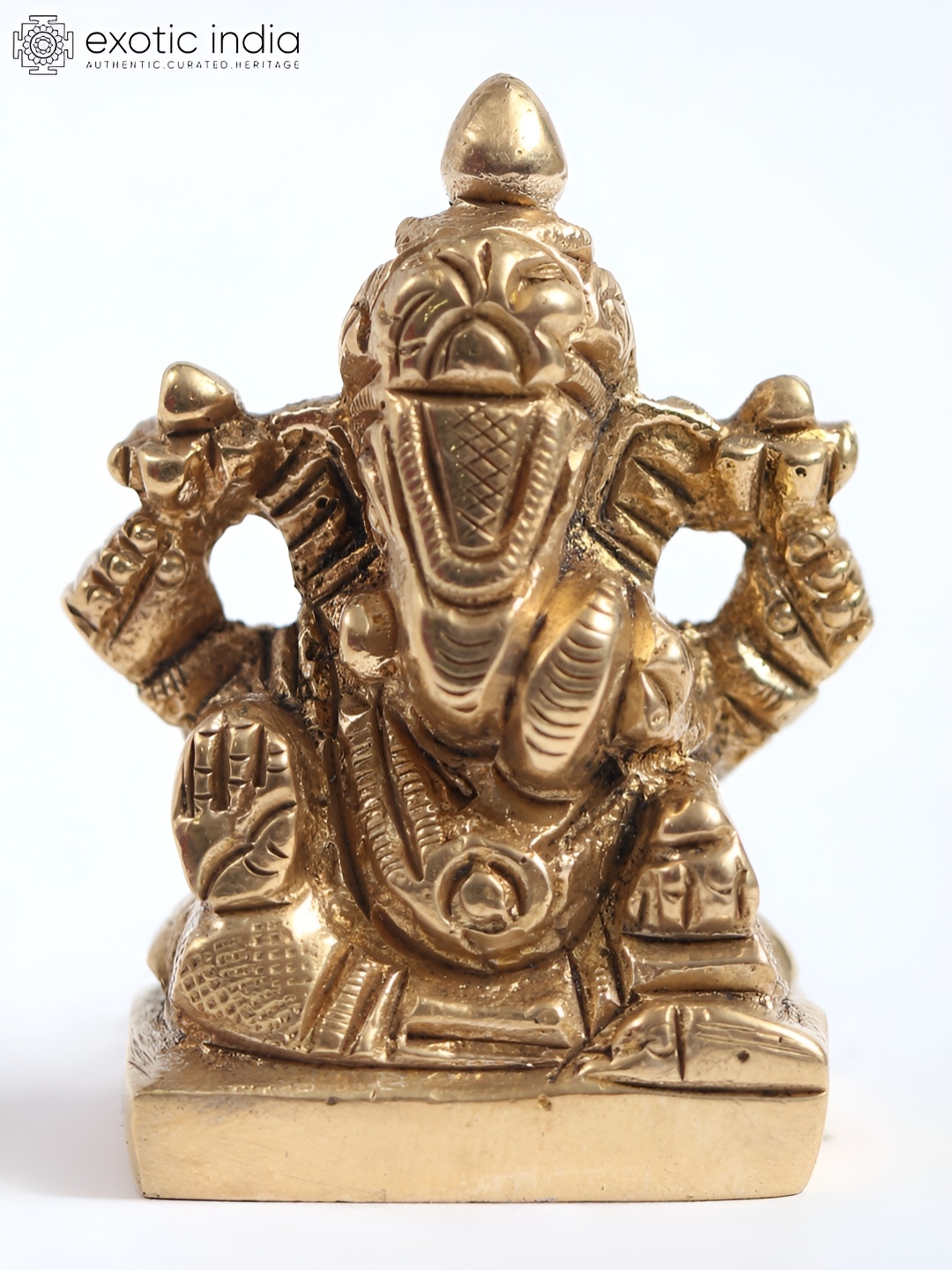 

Exotic India Gold-Toned Religious Idol Showpiece