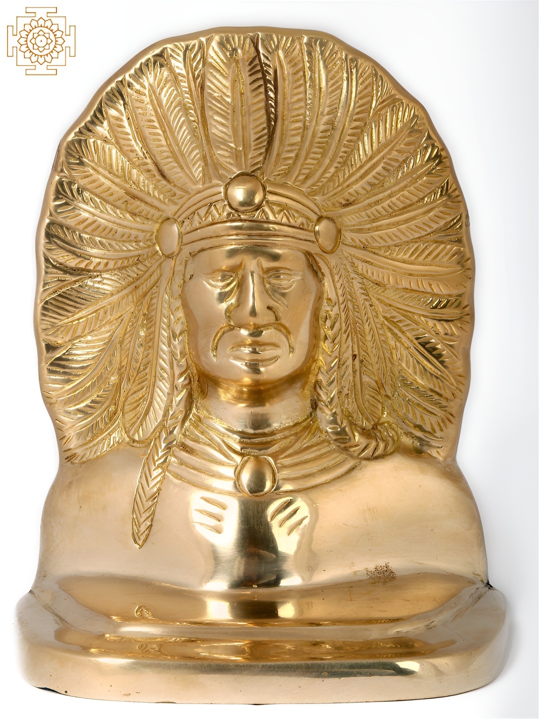 

Exotic India Gold-Toned Figurine Showpiece
