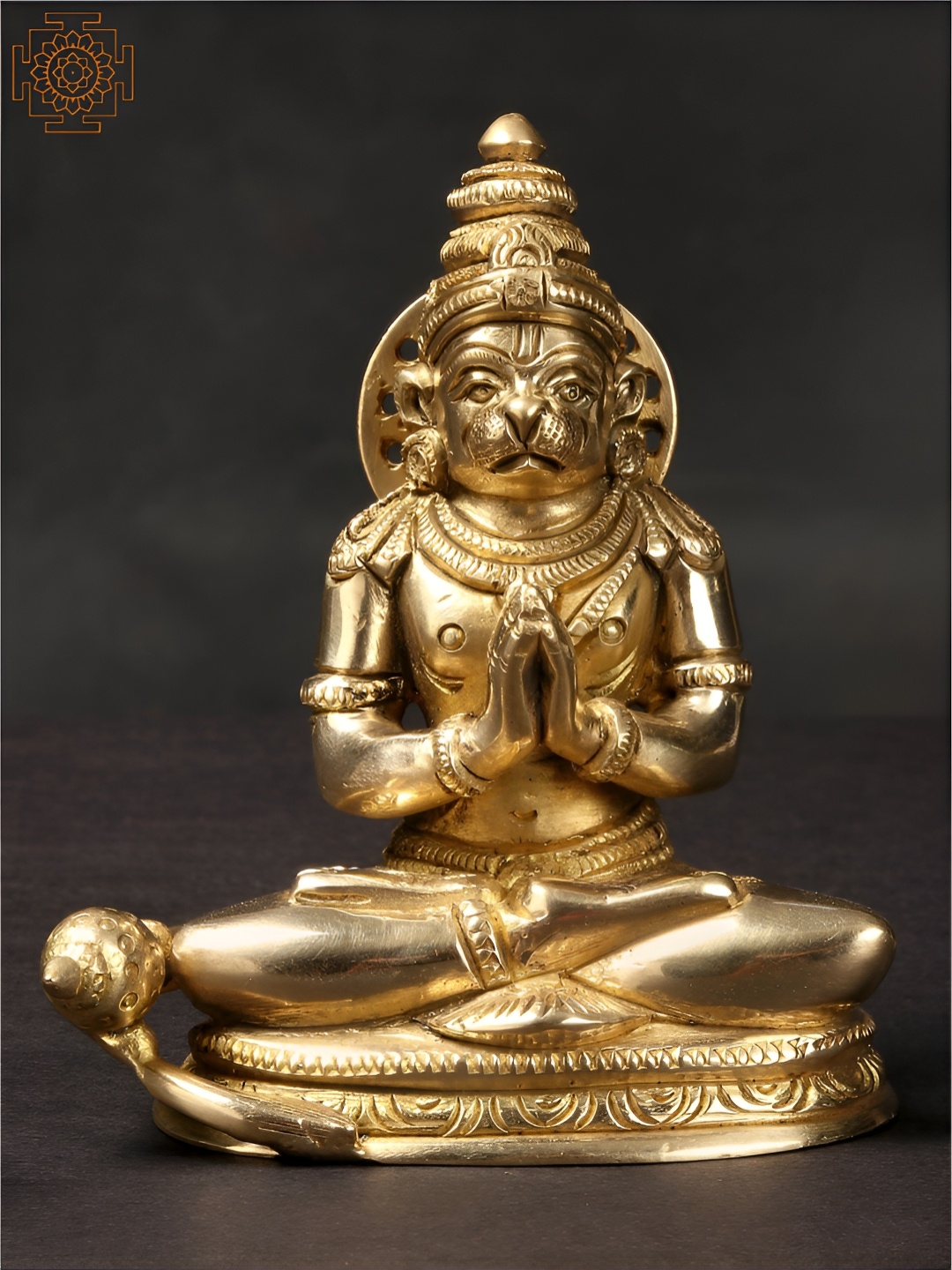 

Exotic India Gold-Toned Religious Idol Showpiece
