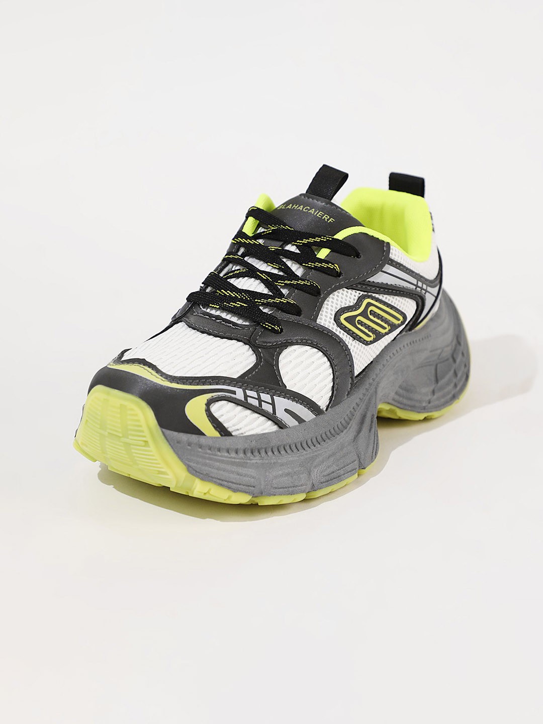 

LULU & SKY Women Colourblocked PU Sneakers, Yellow