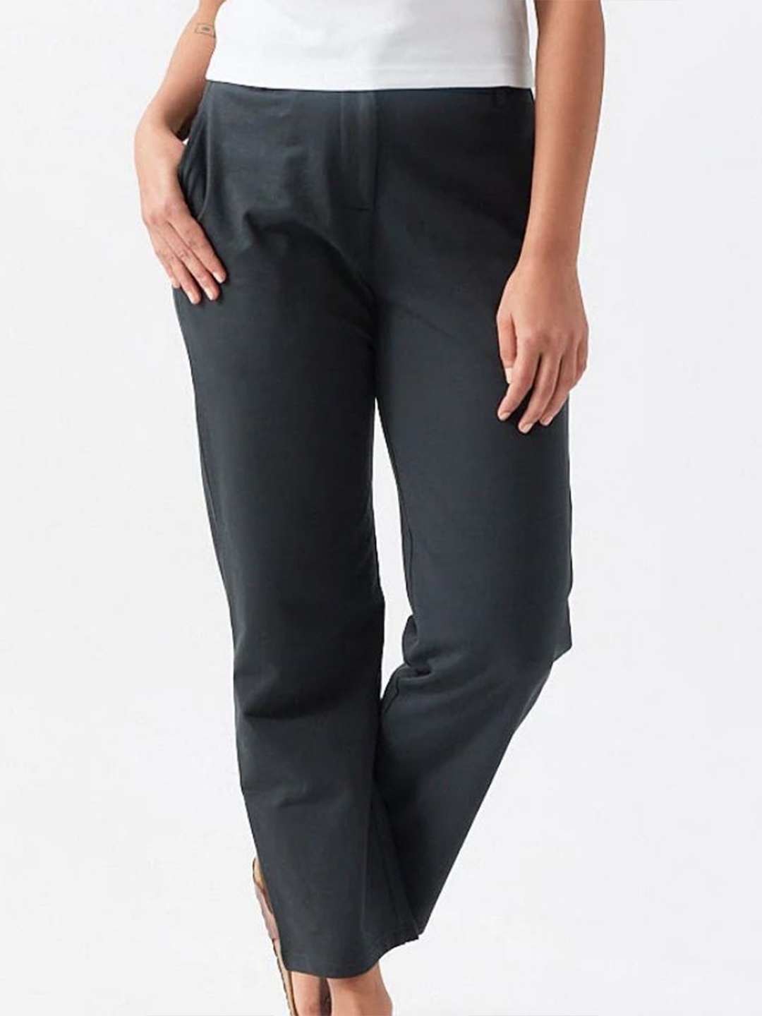 

Creatures of Habit Women Pima French Terry Trousers, Grey