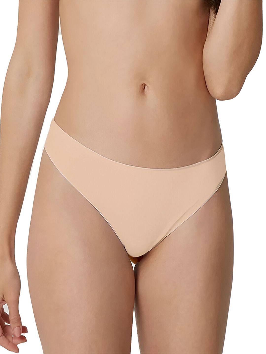 

YAMAMAY Mid-Rise BIkini Briefs 8056731427427, Nude