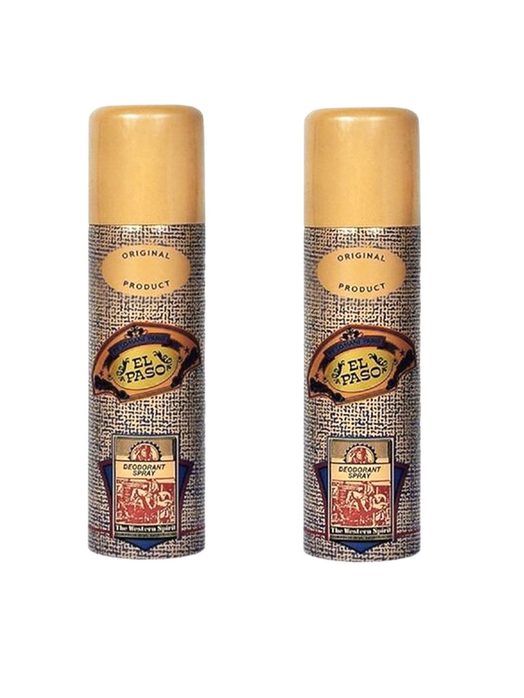 

Lomani Set Of 2 Elpaso Long Lasting Deodorant Spray - 200g Each, Brown