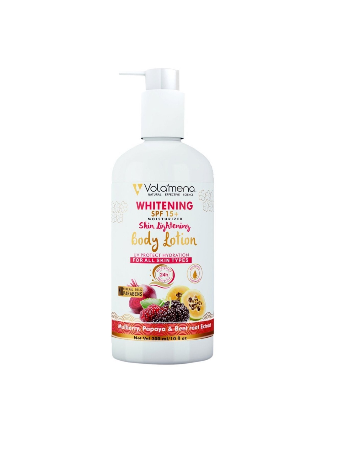 

Volamena Whitening Moisturizer with SPF 15 Body Lotion 100 ml, White