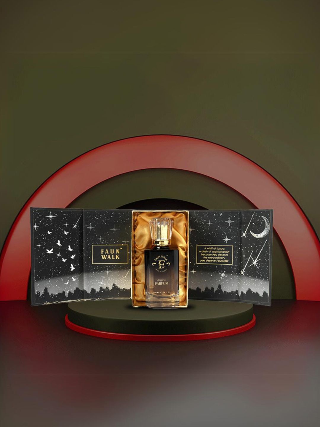 

FAUN WALK Ambery Smoke Similar to Amber Absolute Perfume- 50ml, Nude