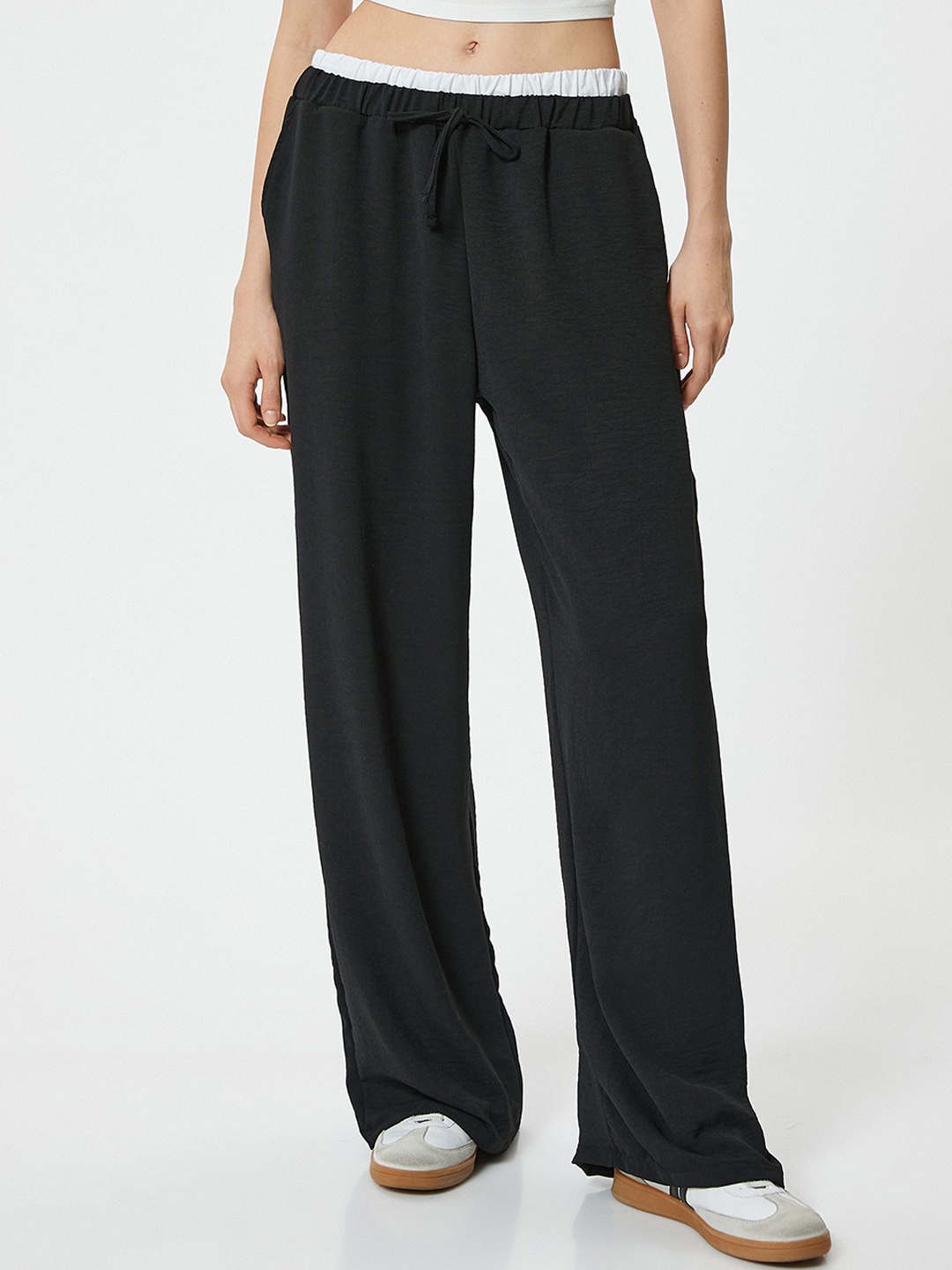 

Koton Women Trousers, Black