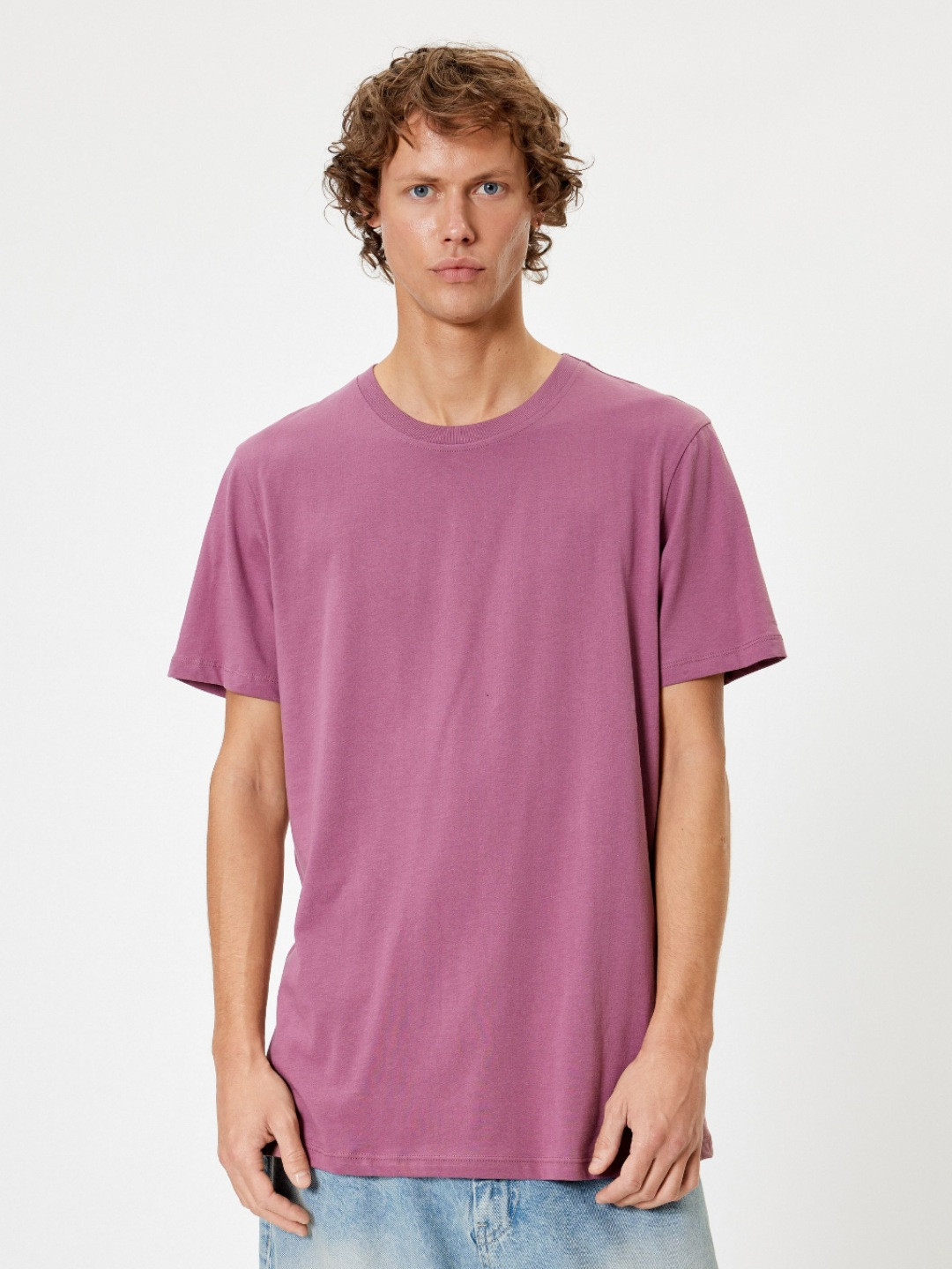 

Koton Men Pockets Slim Fit T-shirt, Pink
