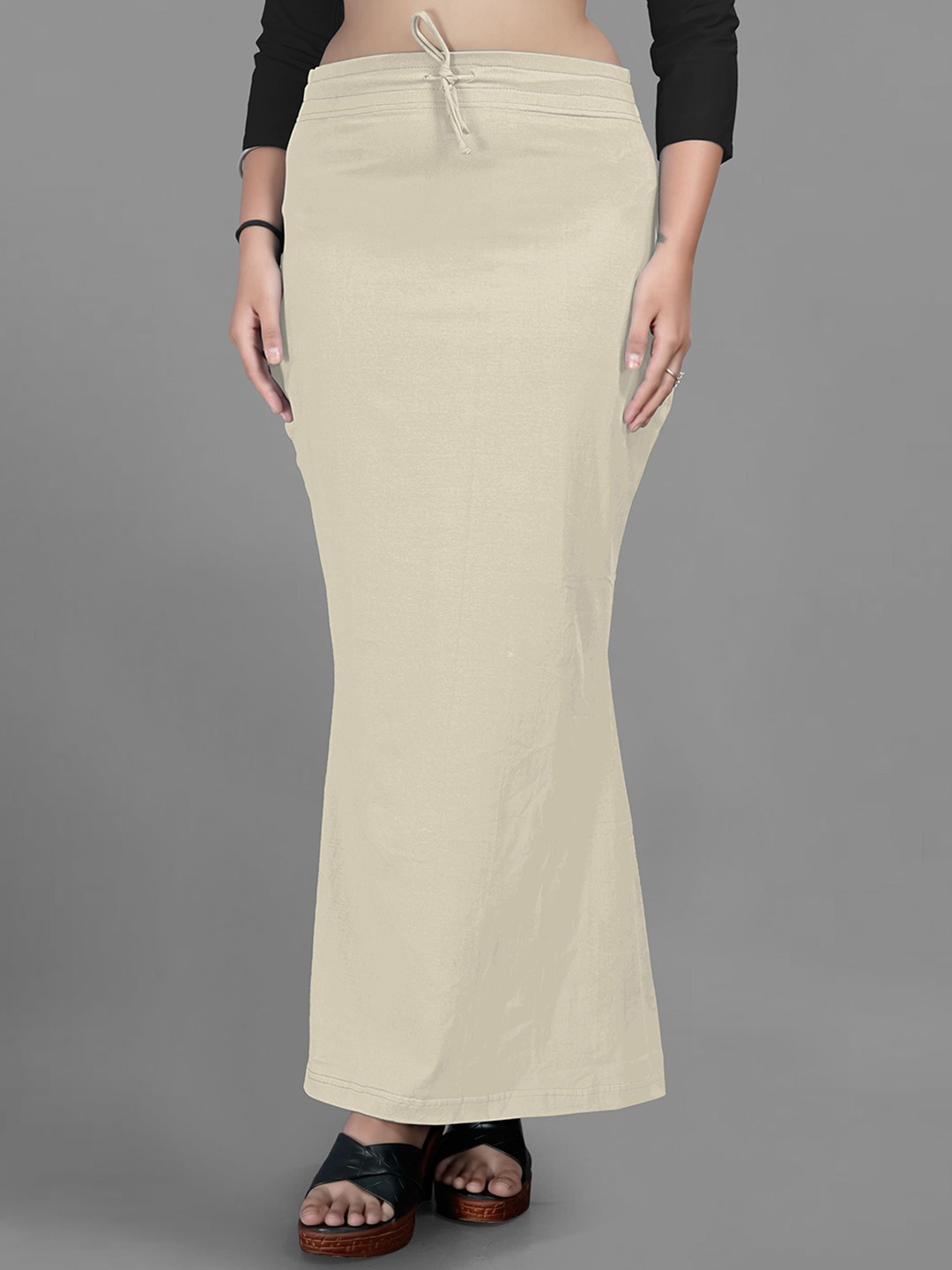 

SWAADHI High Rise Stretchable Saree Shapewear, Cream