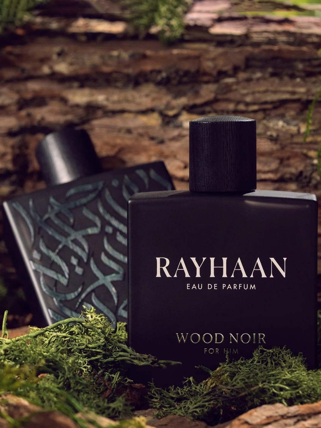 

RAYHAAN Men Wood Noir Long Lasting & Refreshing Eau De Parfum - 100ml, Black