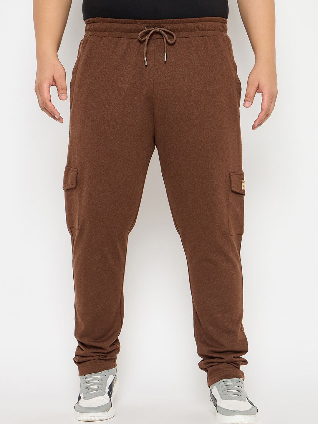 

Adobe Brand Logo Details Track Pant, Brown