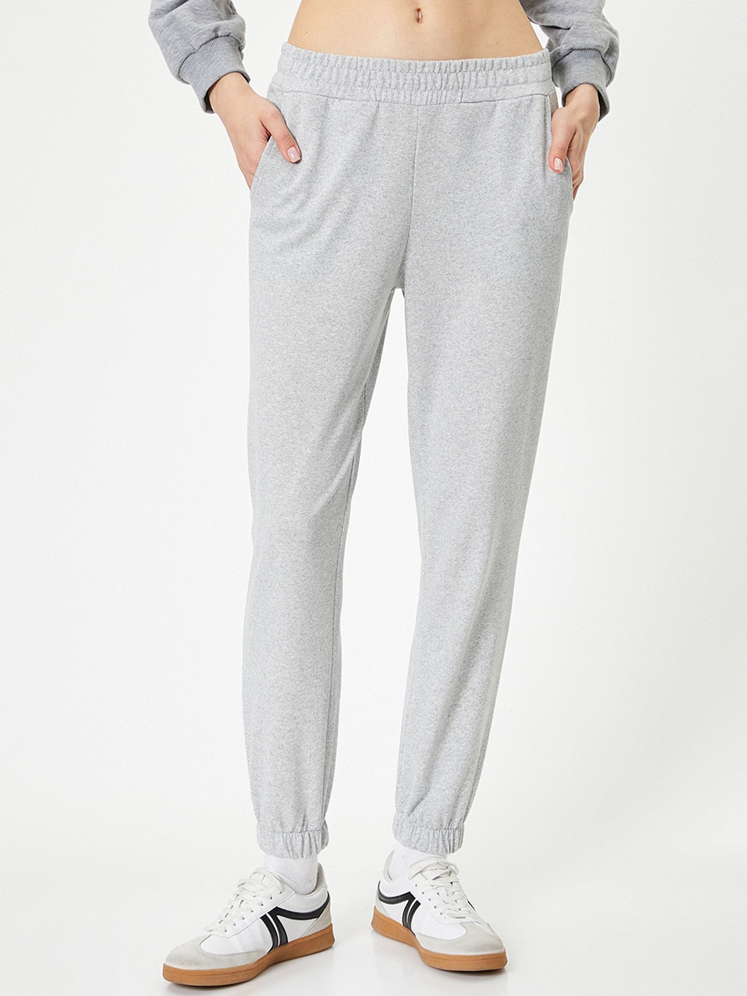 

Koton Women Relaxed-Fit Joggers, Grey