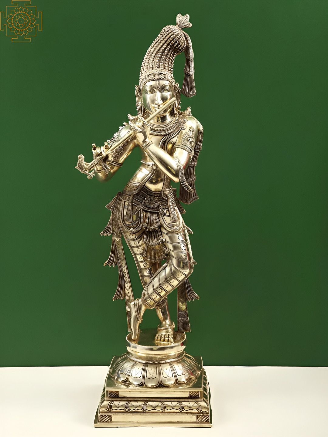 

Exotic India Black Idol Showpiece