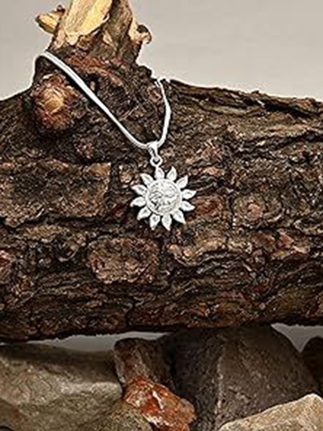 

Paavni Circular Pendants, Silver
