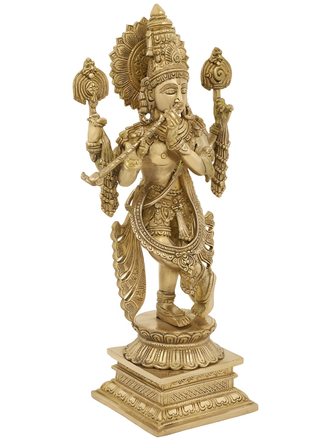 

Exotic India Gold-Toned Religious Idol Showpiece