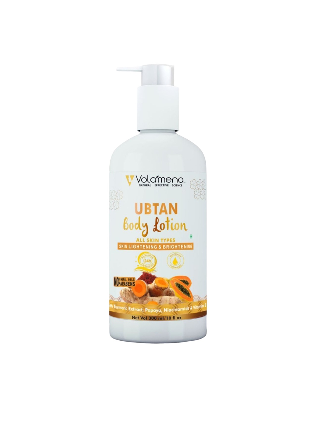 

Volamena Ubtan Body Lotion 300 ml, White