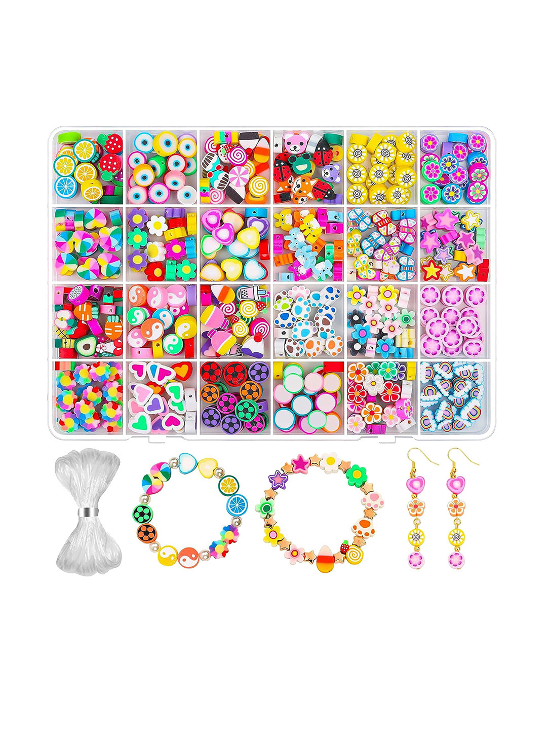 

SYGA Girls Jewellery Making Kit, Yellow