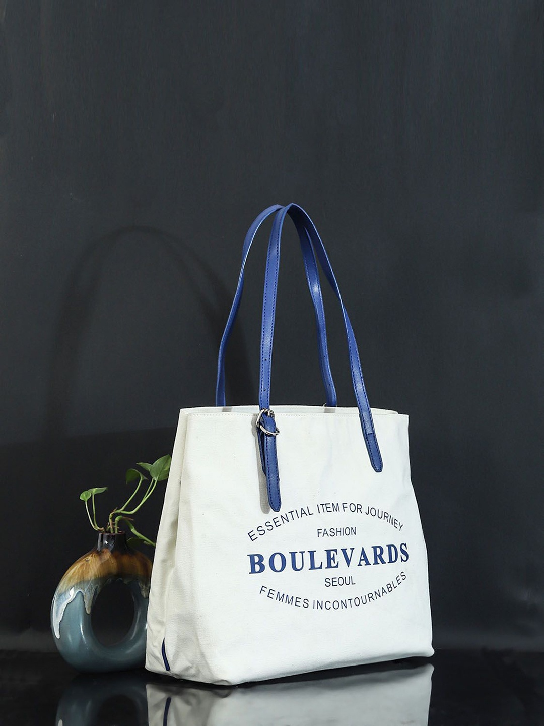 

Bagsy Malone Shopper Tote Bag, White