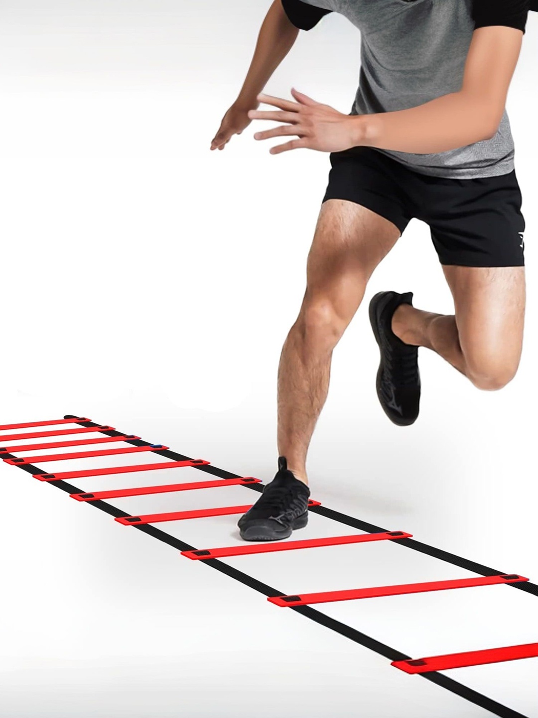 

STRAUSS Agility Ladder 4M, Red
