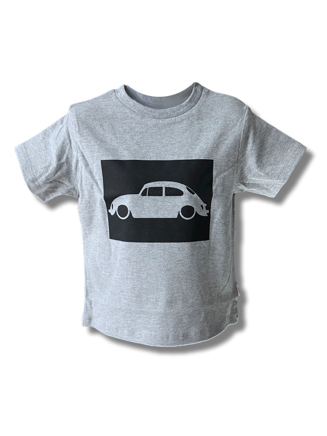 

BAESD Boys Graphic Printed Round Neck Cotton T-shirt, Grey melange