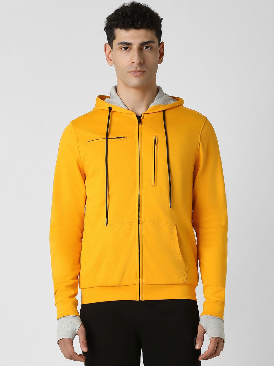 

Van Heusen Flex Men Sporty Jacket, Yellow