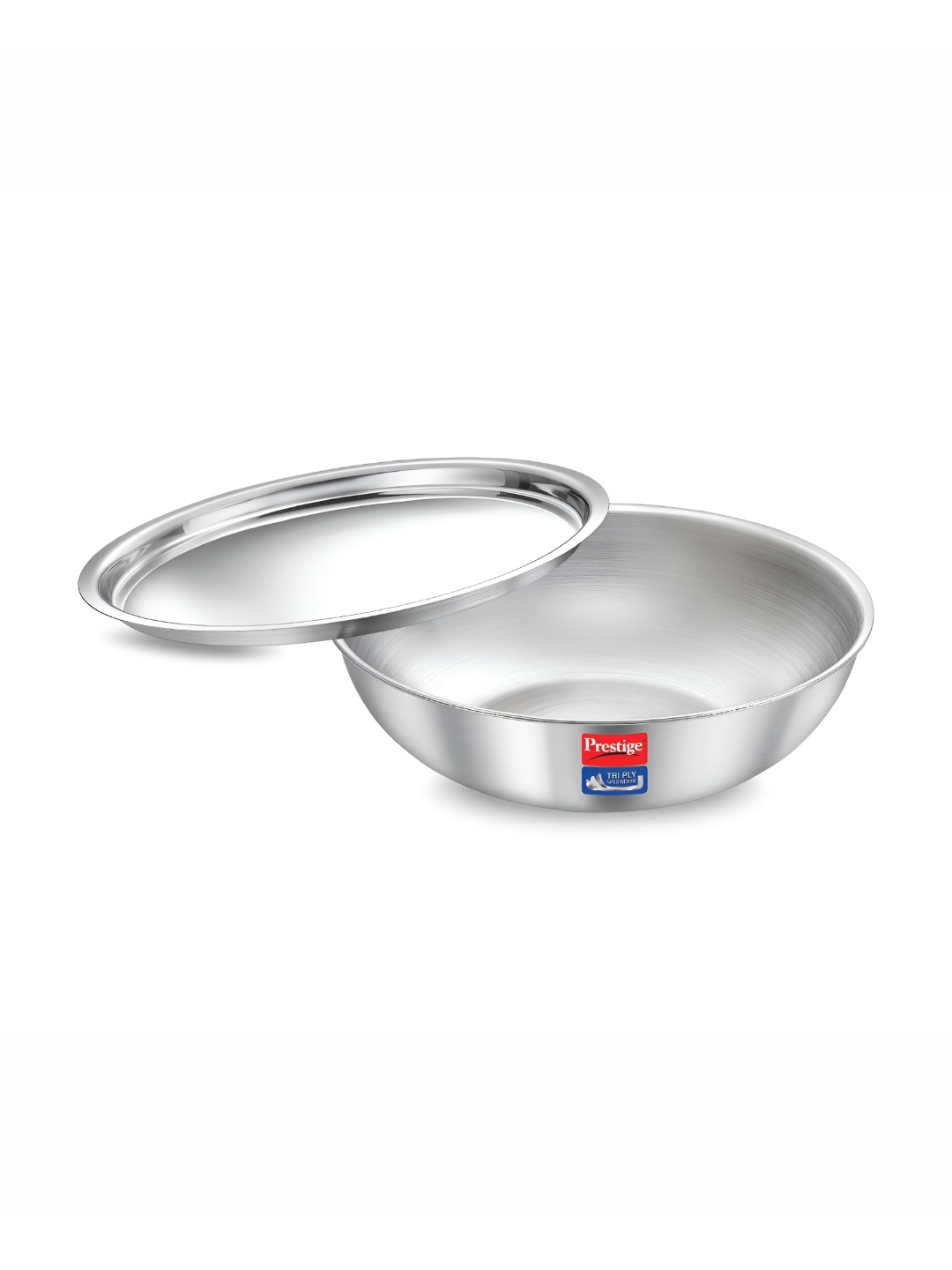 

Prestige Silver-Toned Thick Gauge Tri-PIy Tasla With SS Lid 2.4 L