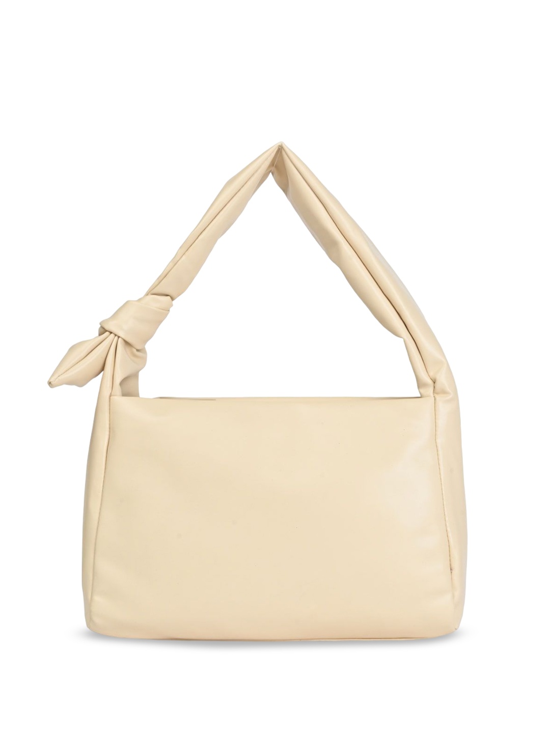 

Rocia PU Structured Handheld Bag, Beige