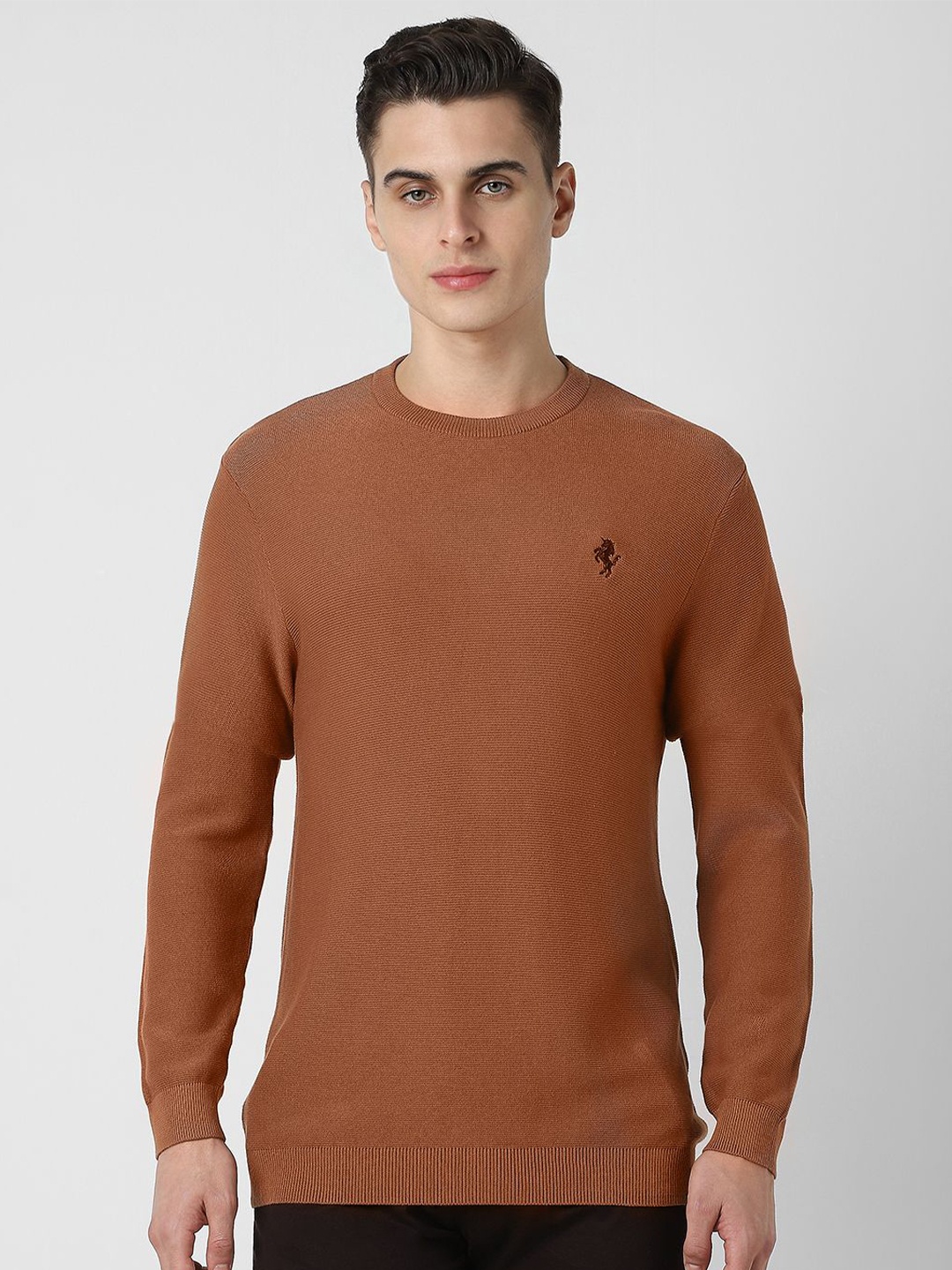 

Van Heusen Sport Men Pullover, Brown