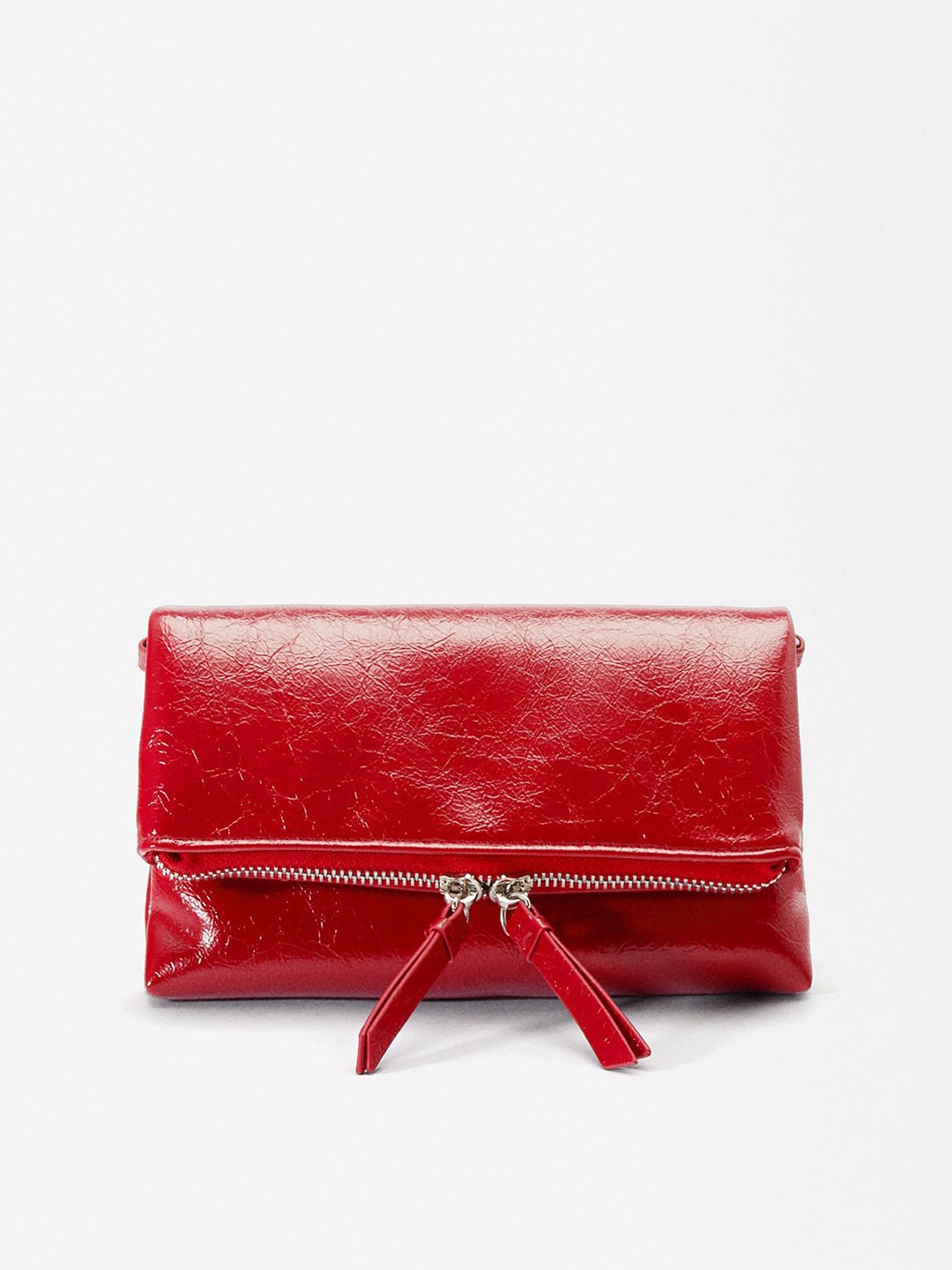 

PARFOIS Structured Sling Bag, Red