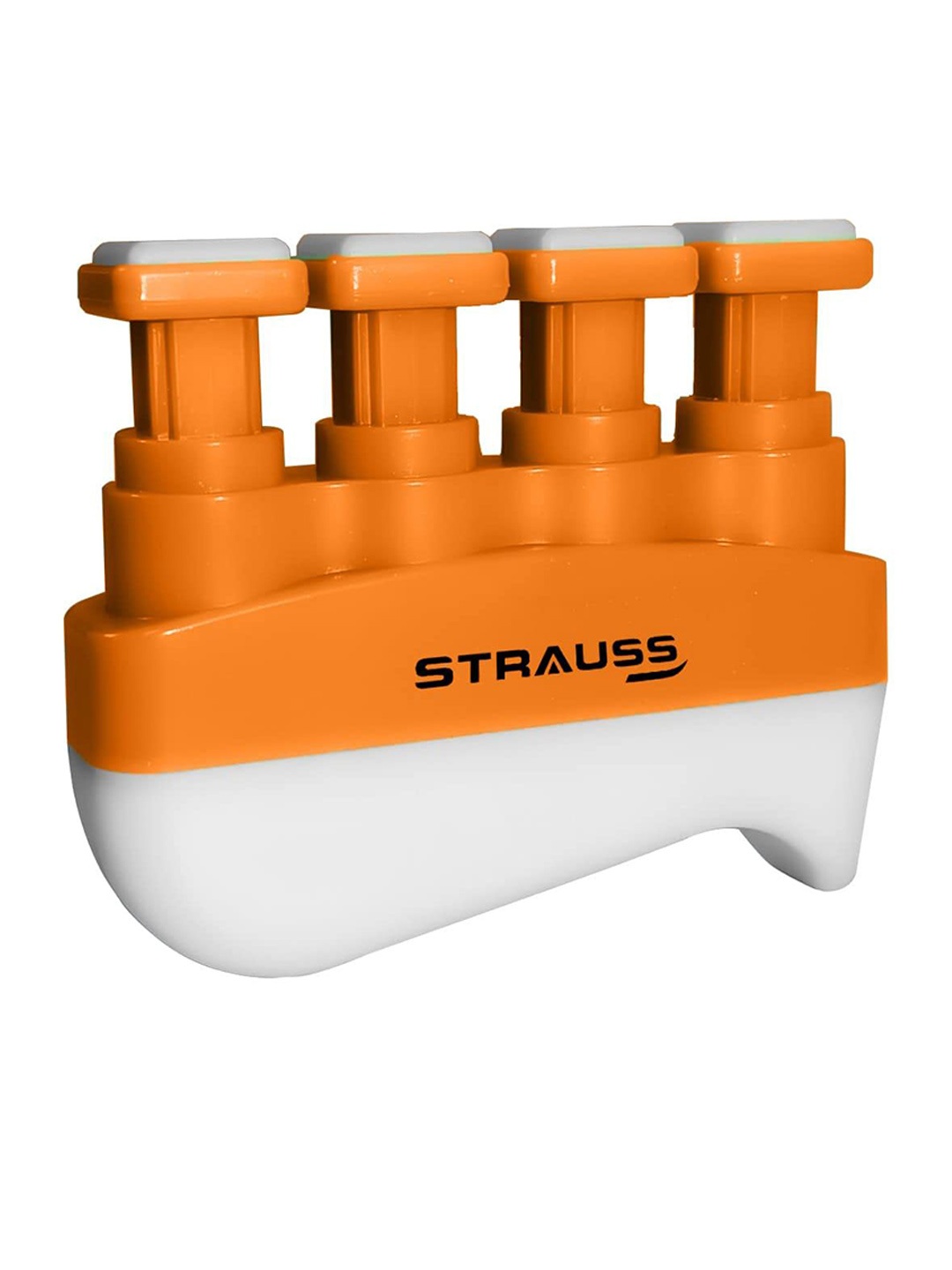 

STRAUSS Adjustable Square Finger Hand Grip, Orange