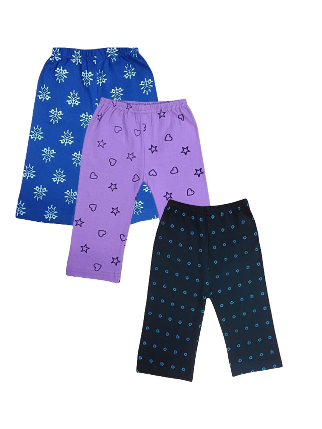 

BAESD Infants Pack Of 3 Printed Relaxed-Fit Track Pants, Mauve