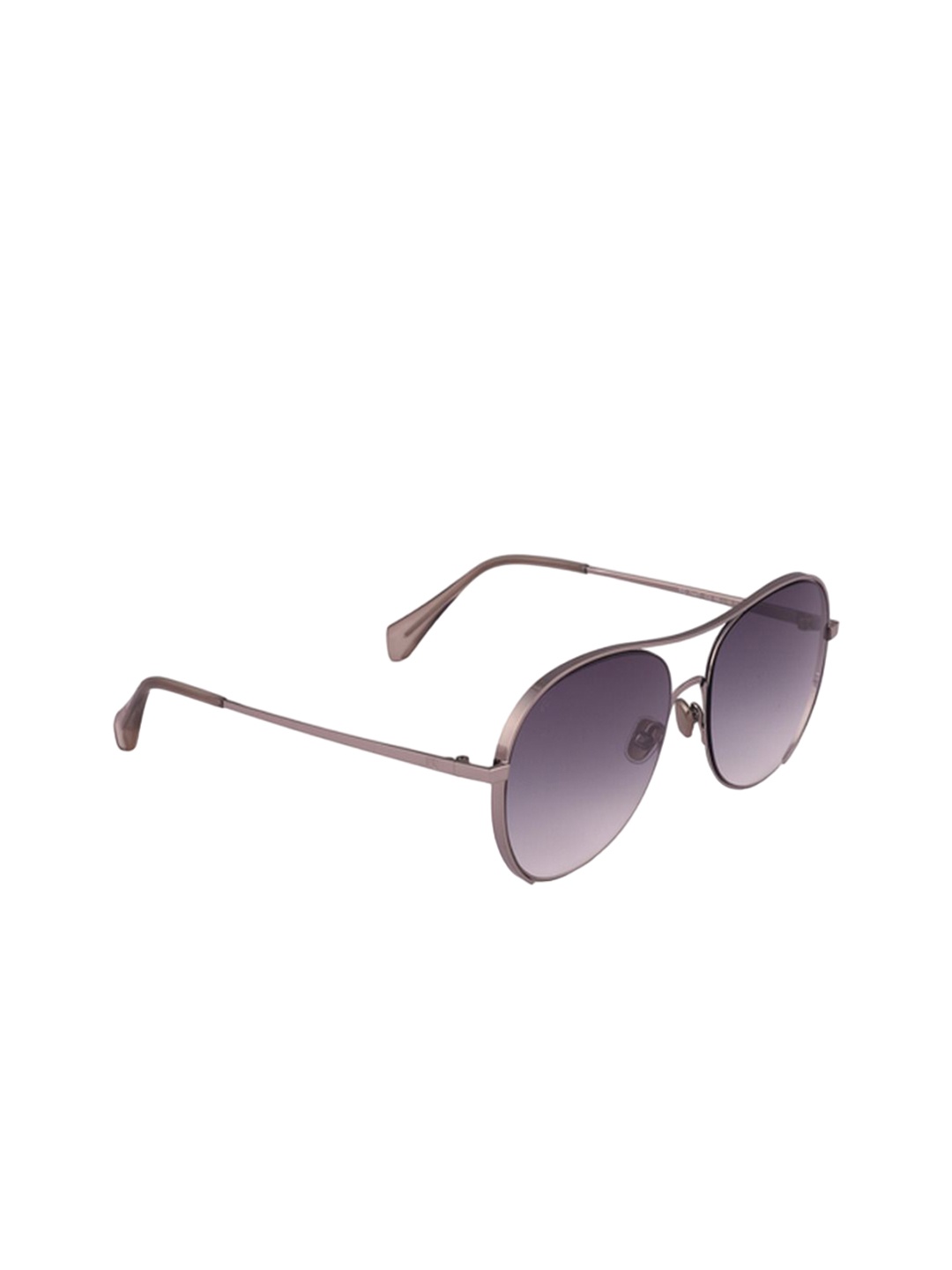 

French Connection Women Round Sunglasses with UV Protected Lens FC 7447 C2-Metallic, Purple