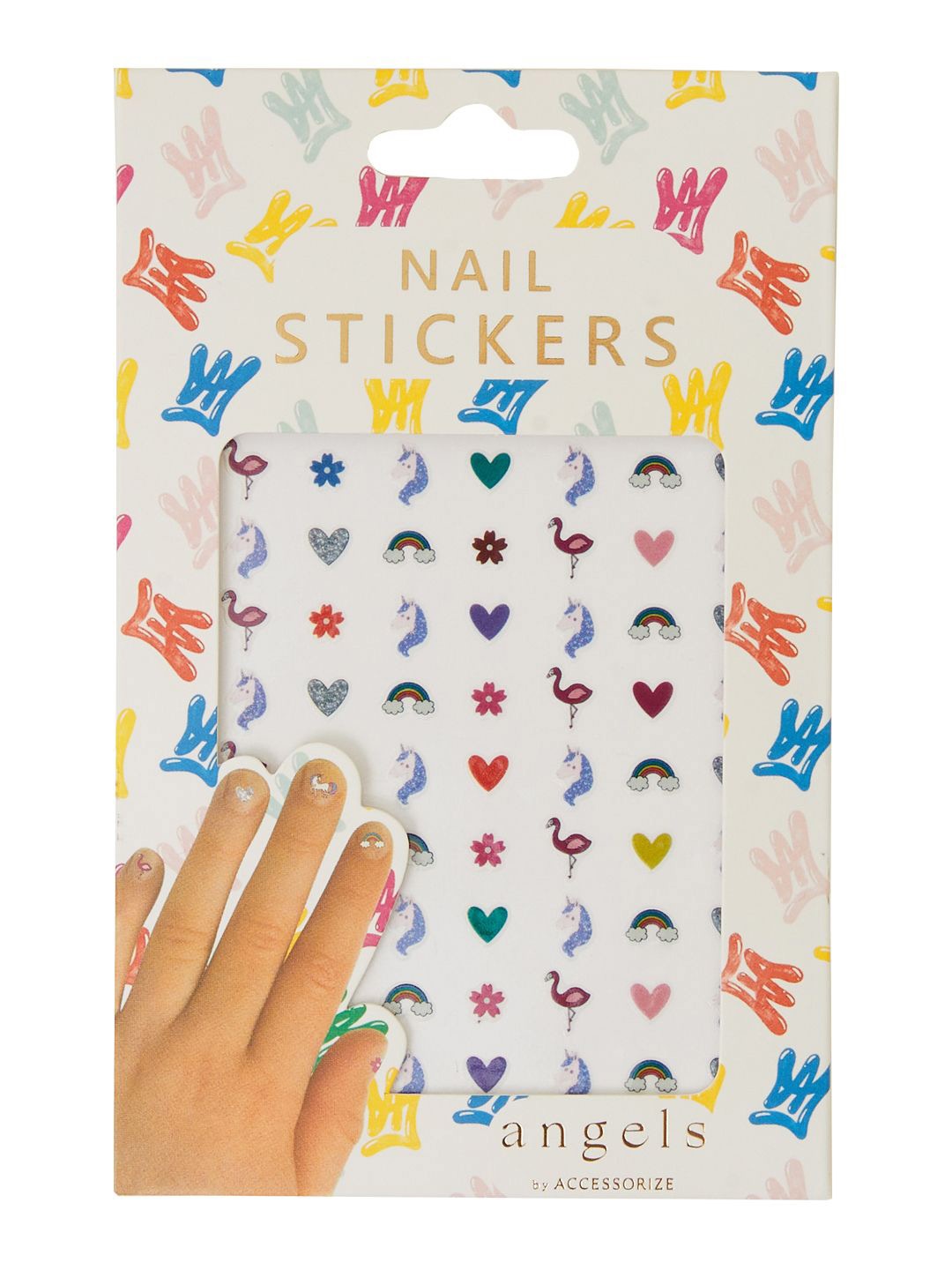 

Accessorize Kids Unicorn Nail Stickers, Multi