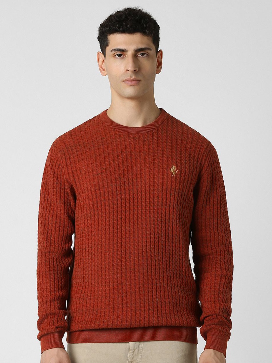 

Van Heusen Sport Men Pullover, Red