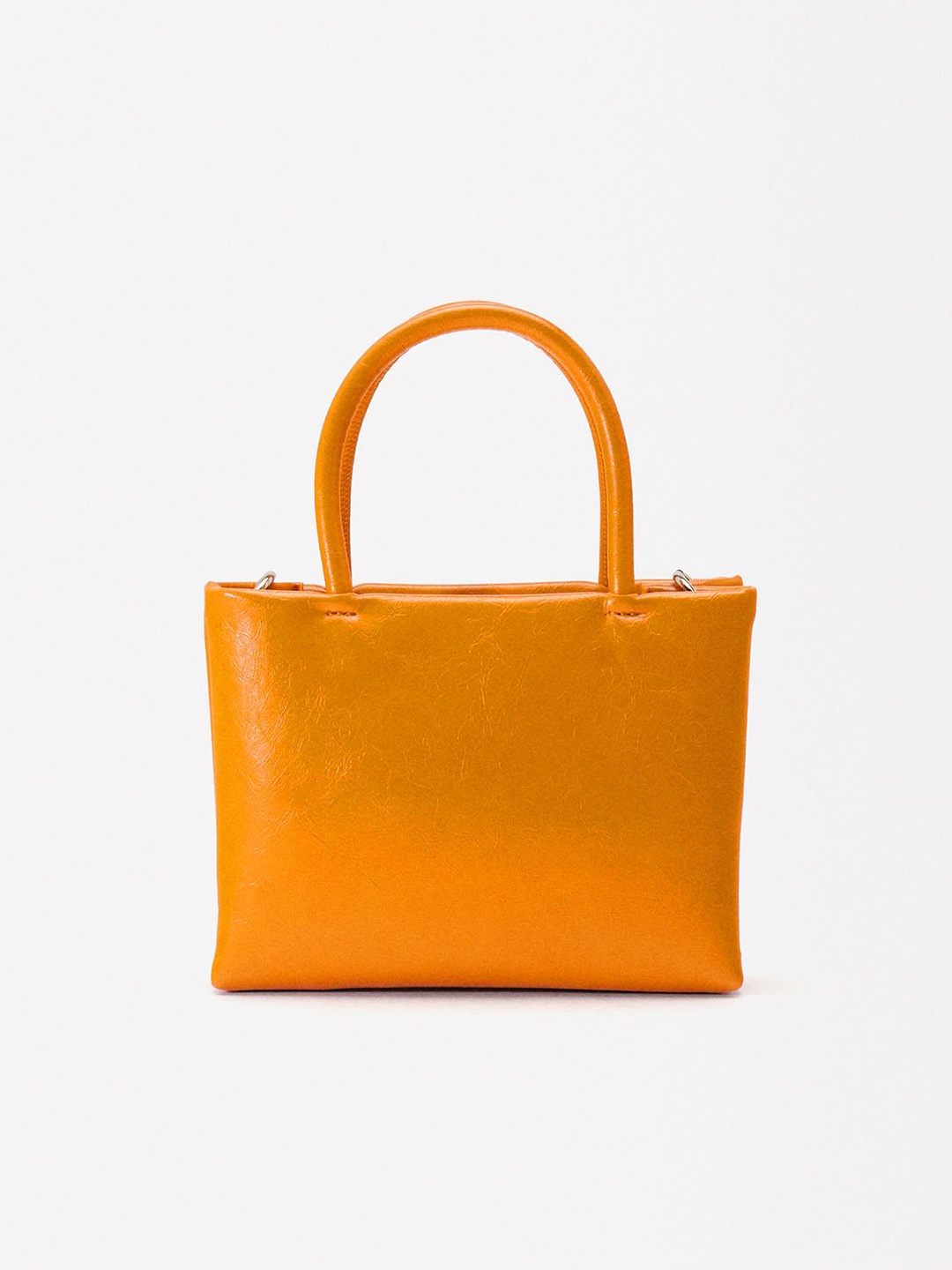 

PARFOIS Structured Handheld Bag, Orange