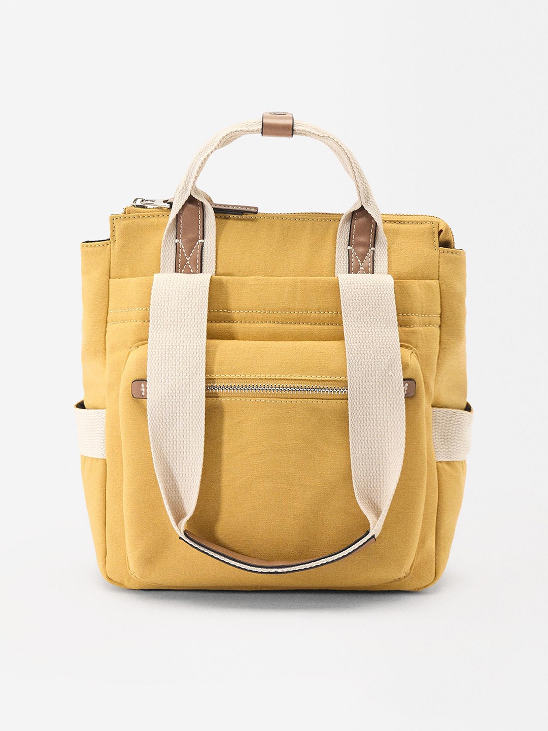 

PARFOIS Women Backpack, Mustard