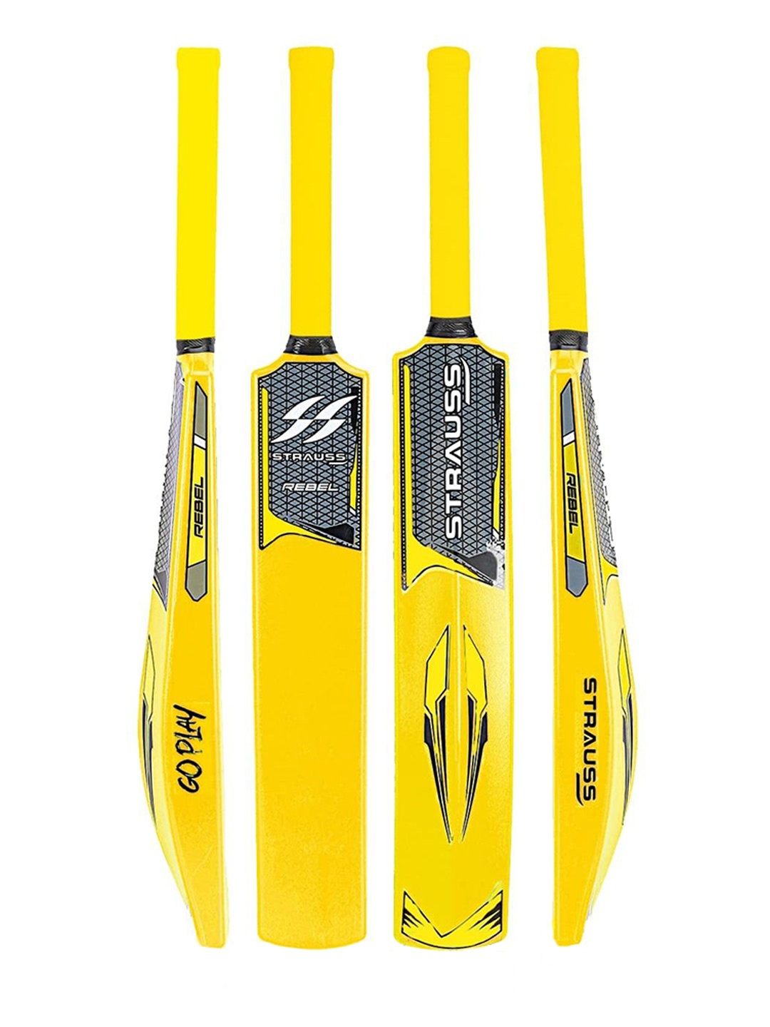 

STRAUSS Kashmir Cricket Bats, Yellow