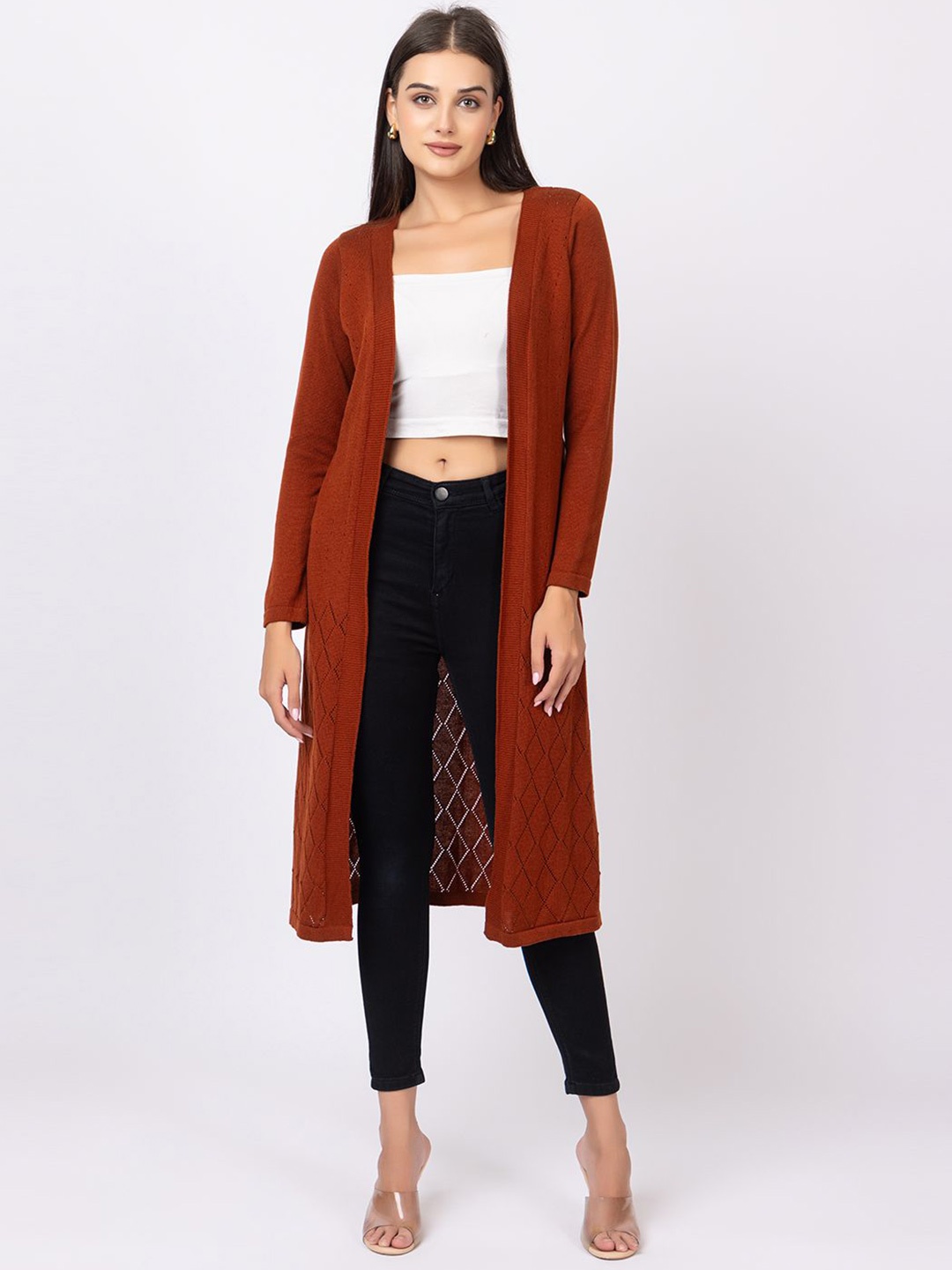 

Anouk Women Cardigan, Rust