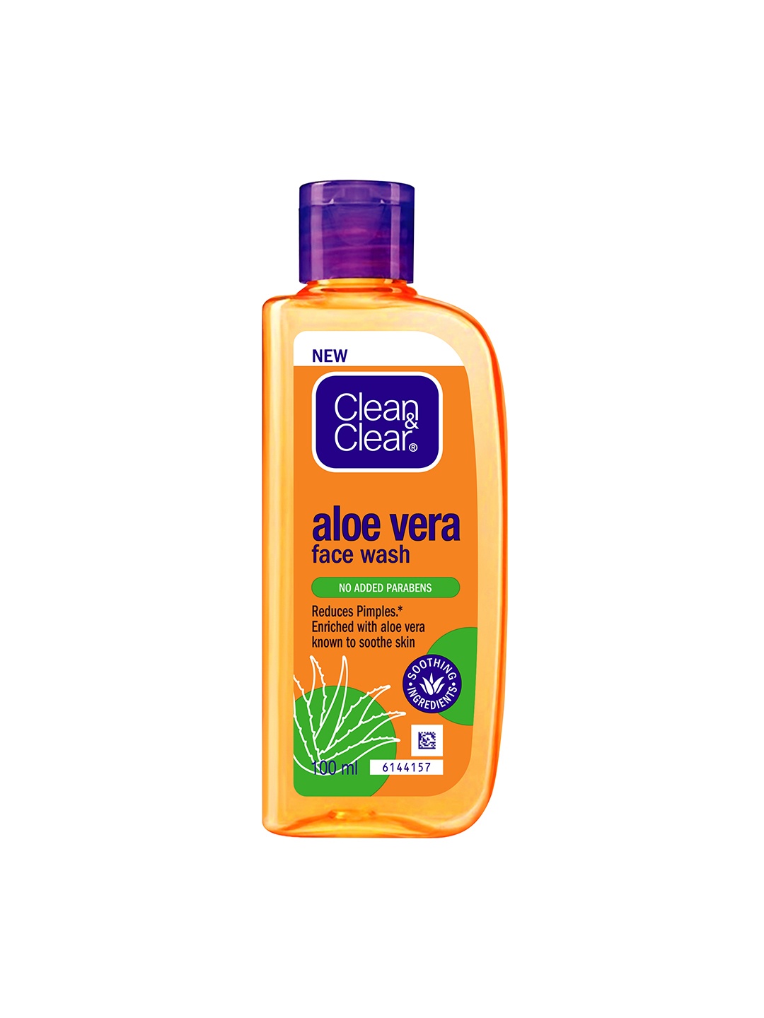 

Clean&Clear Aloe Vera Face Wash To Reduce Pimples & Aloe Vera - 100ml, Orange