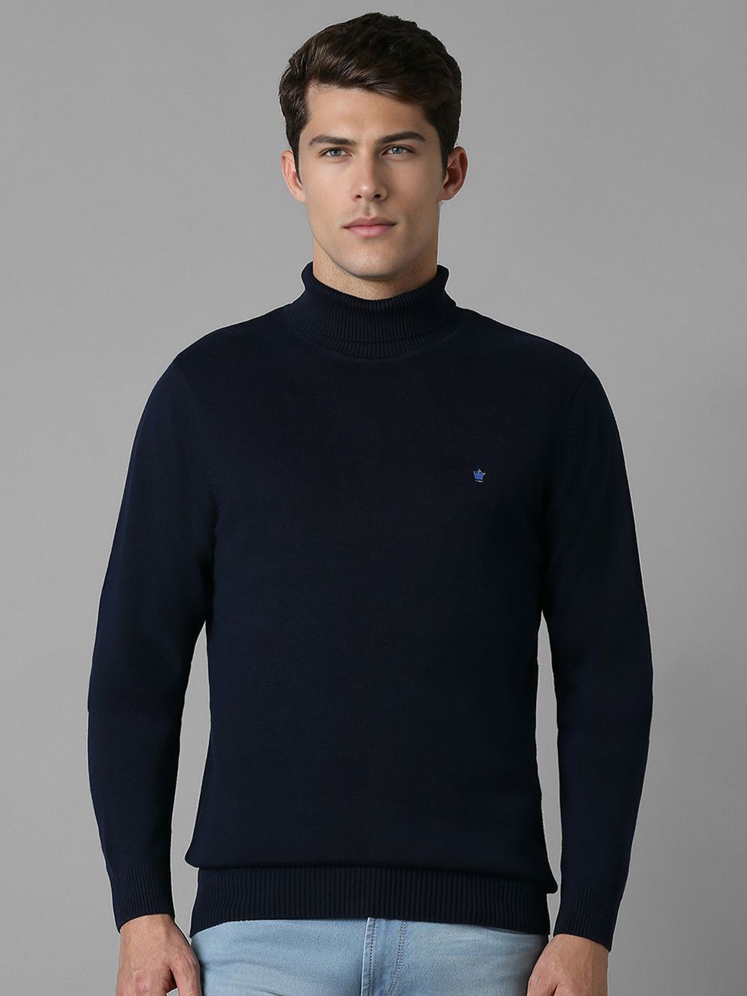 

Louis Philippe Men Pullover, Navy blue