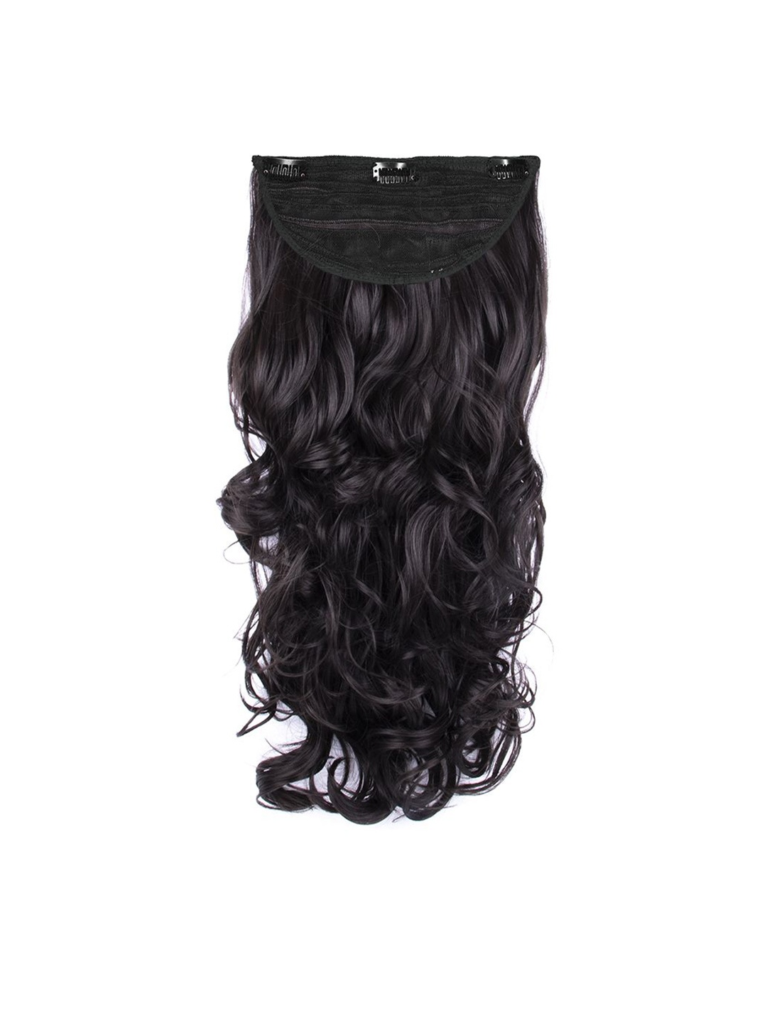 

Milano Treasures Soft Curls Clip-in Hair Extensions - Dark Brown