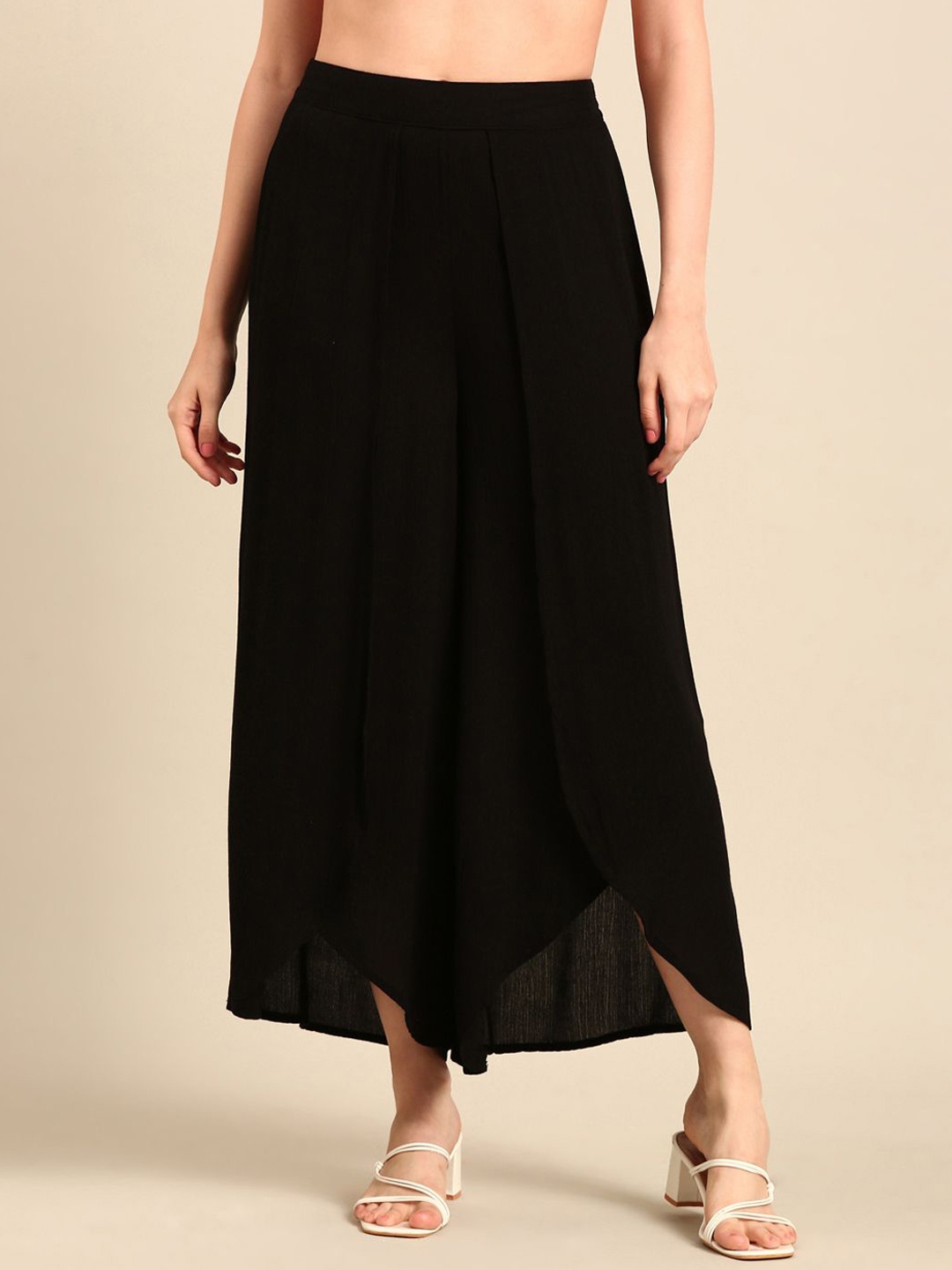 

De Moza Women Trousers, Black