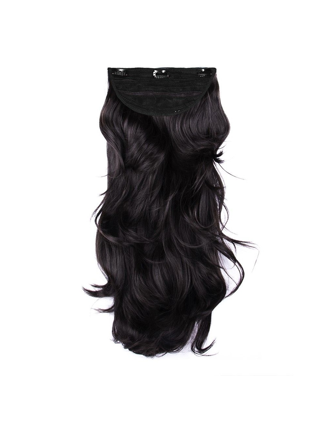 

Milano Treasures Beach Waves Clip-in Hair Extensions - Natural Black