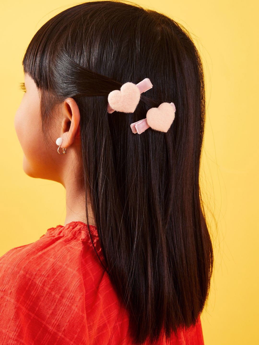 

Accessorize Set of 2 Girls Alligator Hair Clip, Pink