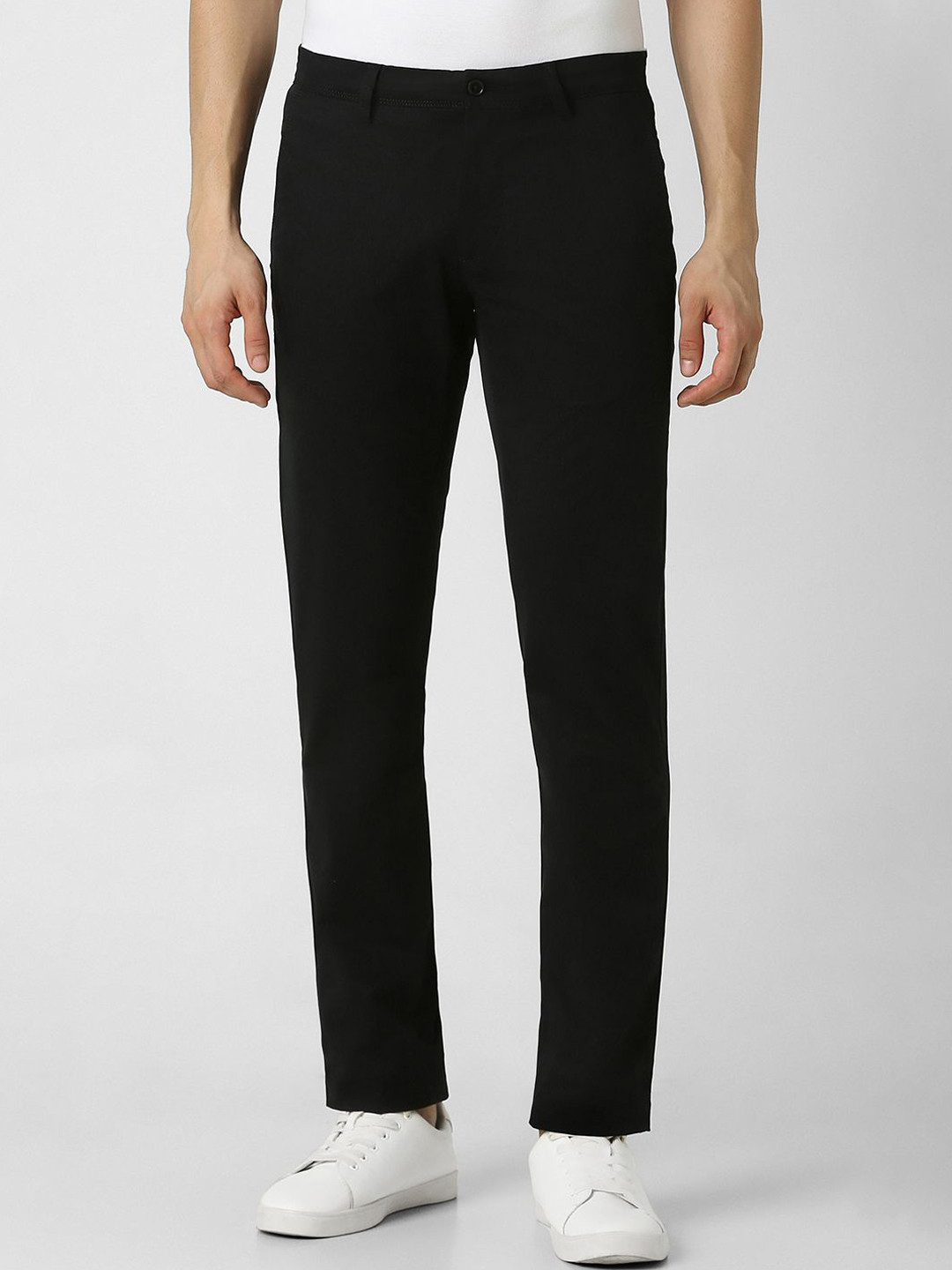 

Van Heusen Sport Men Slim Fit Trousers, Black