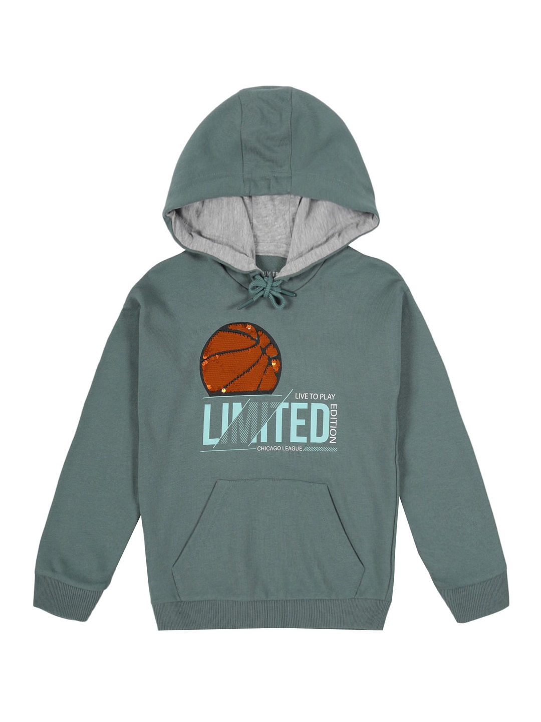 

PLUM TREE Boys Printed Sweatshirt, Green
