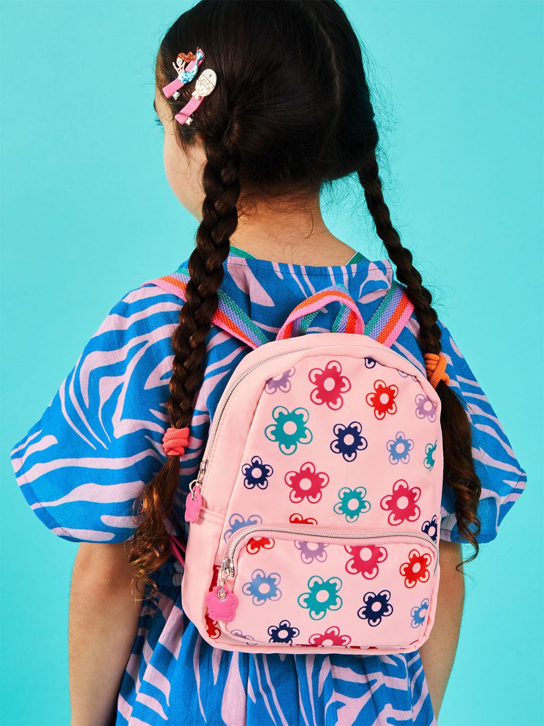 

Accessorize Girls Graphic Backpack, Pink