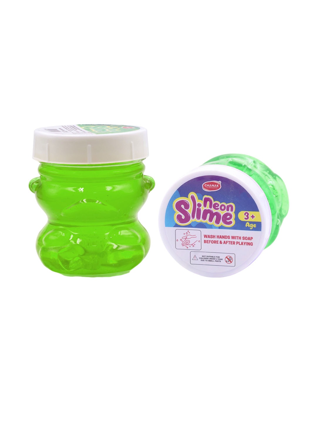 

Aditi Toys Kids Set Of 2 Scented Slime, Green